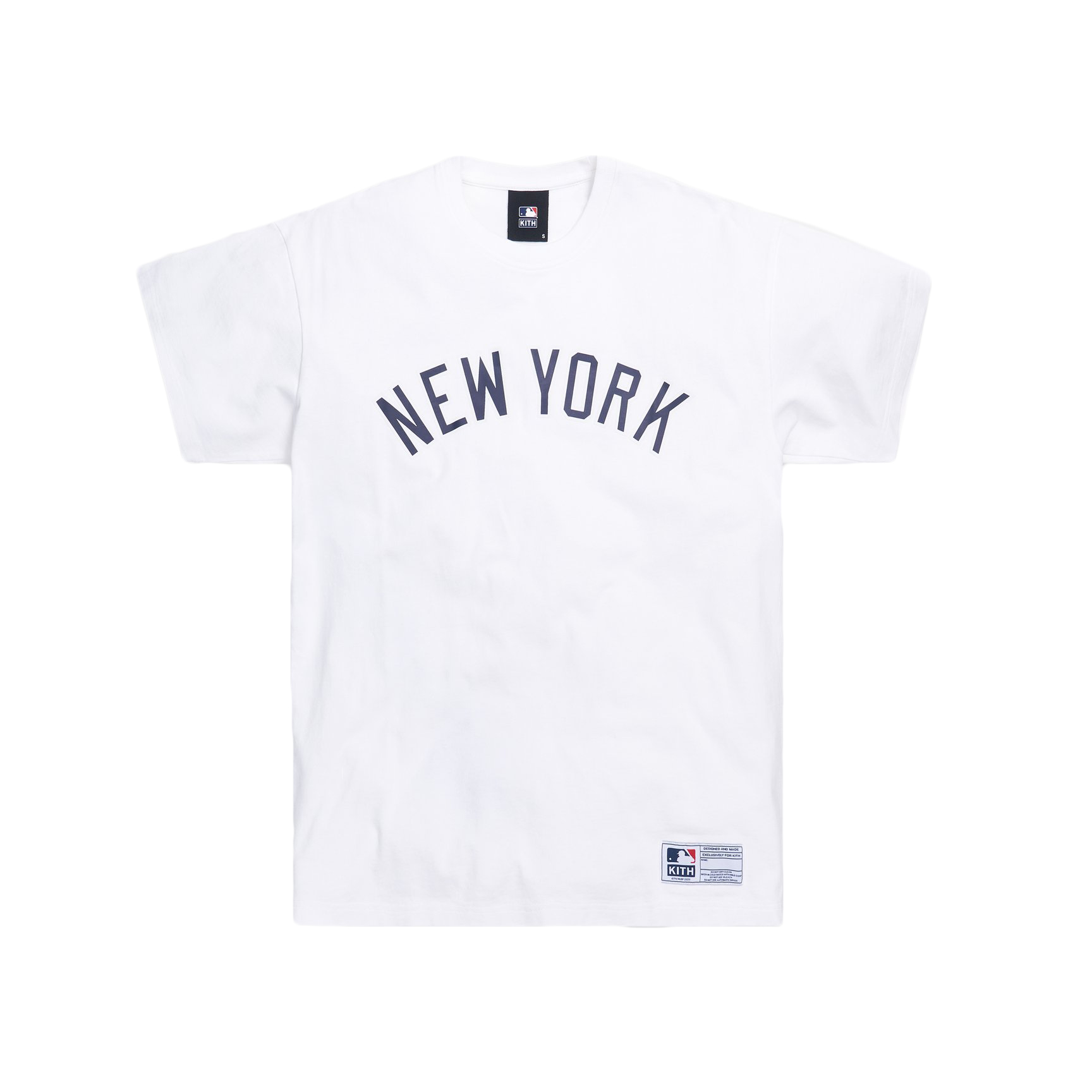 Kith For Major League Baseball New York Yankees Tee White - FW20 
