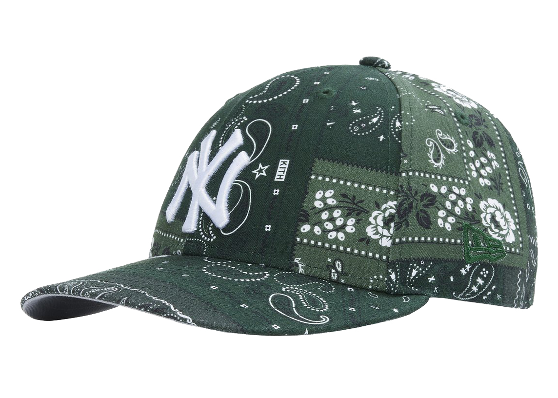 Kith For New Era Yankees Deconstructed Bandana Low Profile Cap 