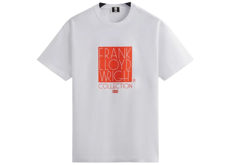 Kith Frank Lloyd Wright Foundation Logo Tee White Men's - SS23 - US