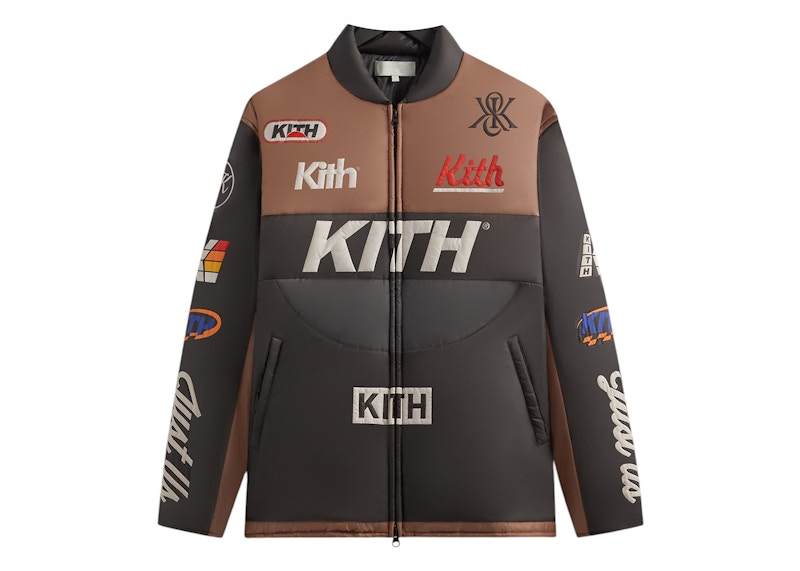 Kith Full Zip Brixton Puffed Shirt Jacket Yuma Men's - FW24 - US