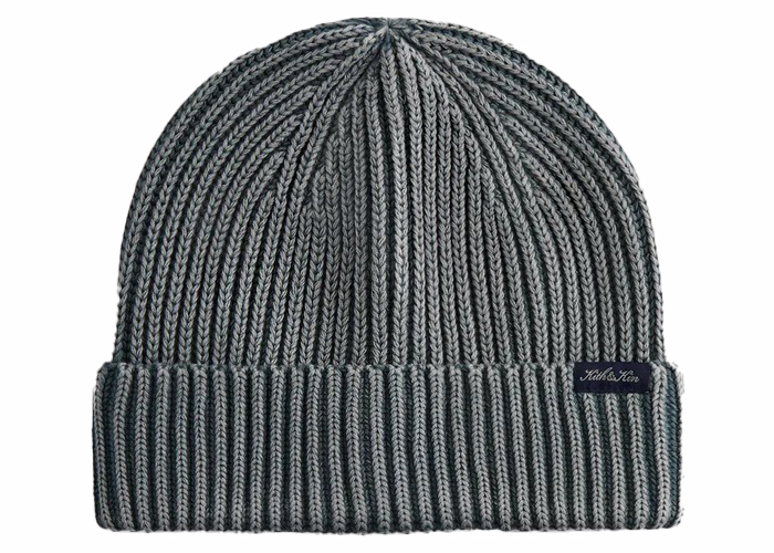 Kith Garment Dyed Knit Beanie Court - SS23 - US