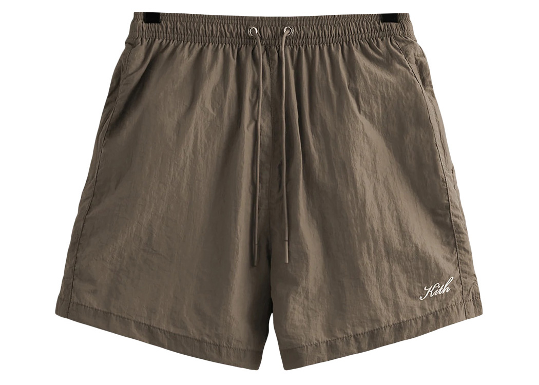 Kith Garment Washed Nylon Active Swim Short Canvas - SS22 メンズ - JP