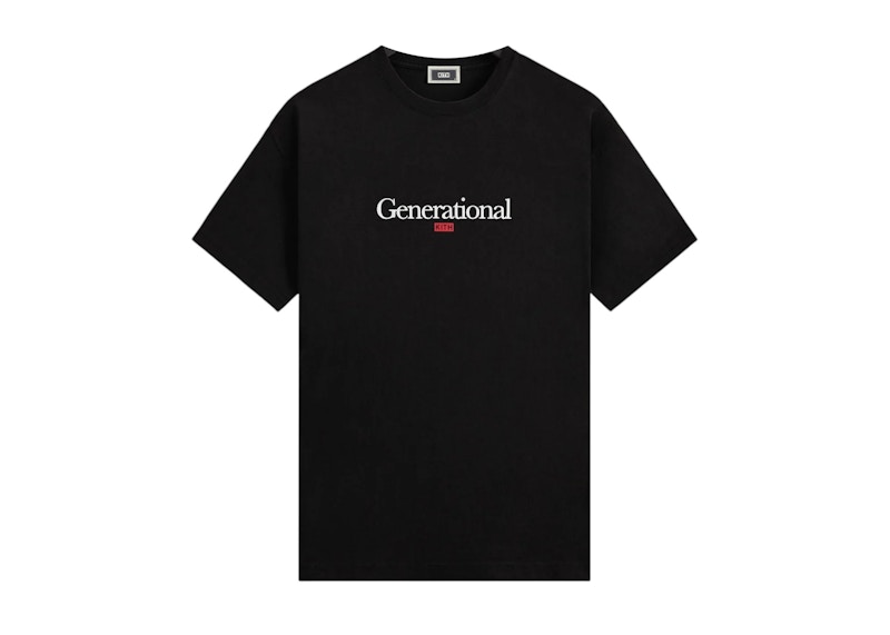Kith Generational Quote Tee Black