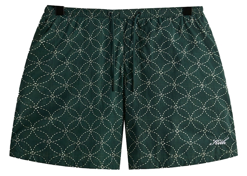 Kith Geometric Stitch Active Swim Short Nocturnal Men's - SS23 - US