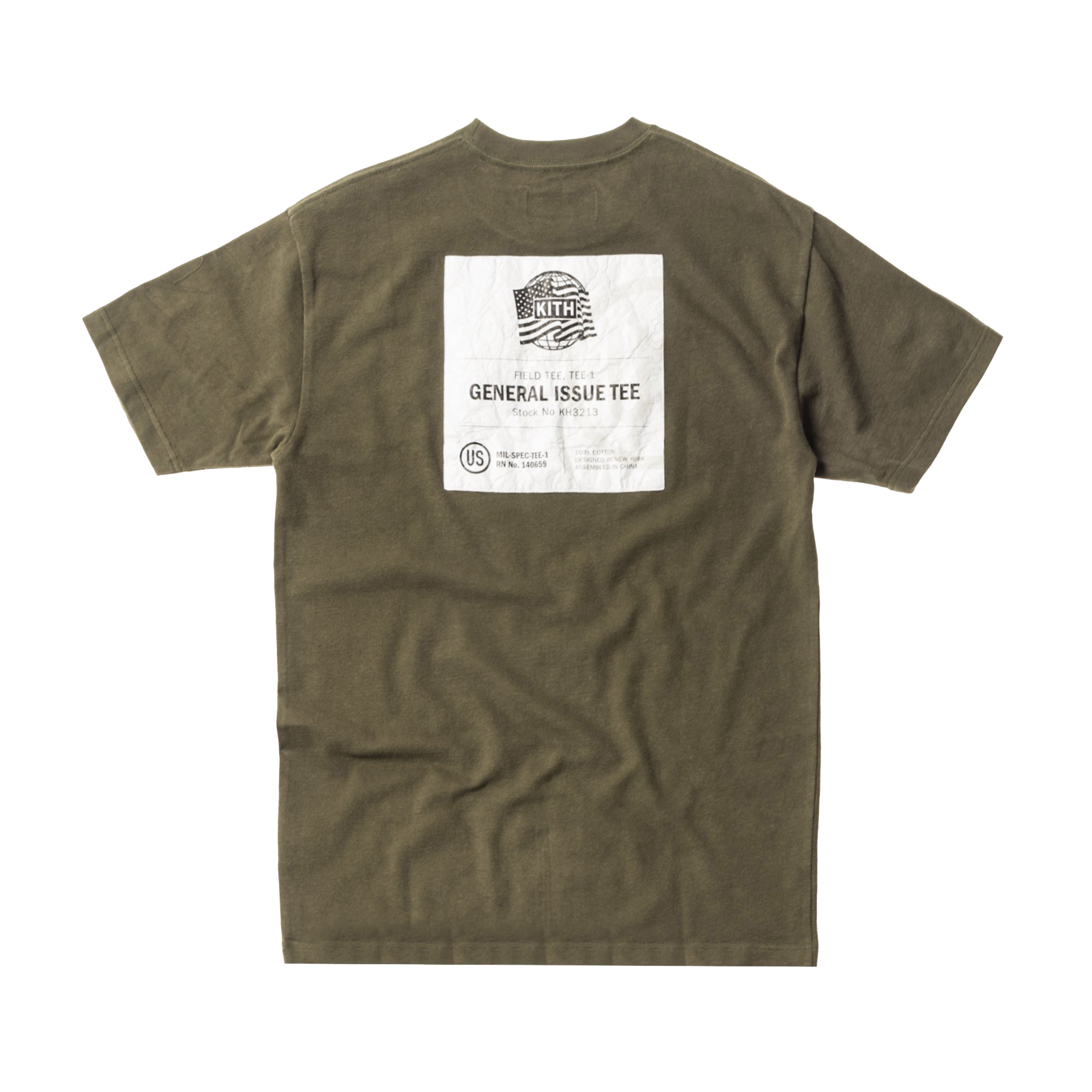 Kith Global State Tee Olive メンズ - FW17 - JP