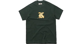 Kith Gothic K Tee Forest Green