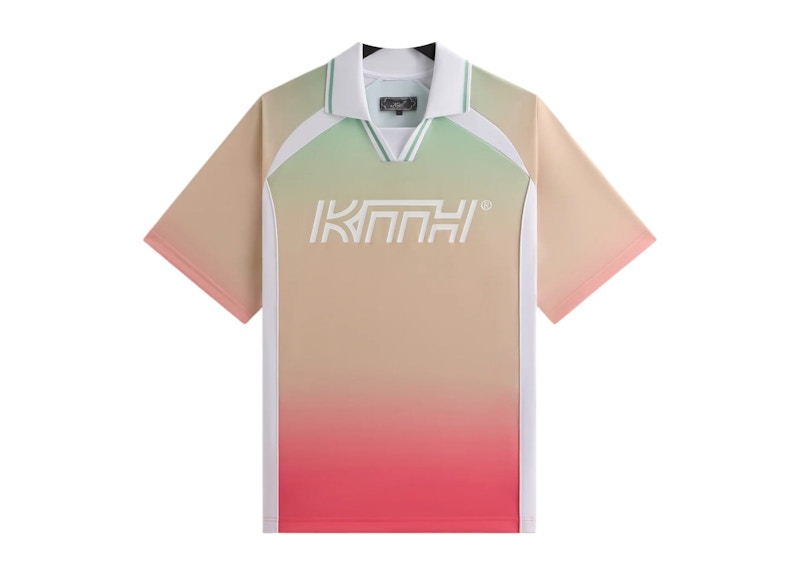 Kith Gradient Edison Jersey Mykonos Men's - SS25 - US Kith Gradient Edison Jersey Mykonos Men's - SS25 - US