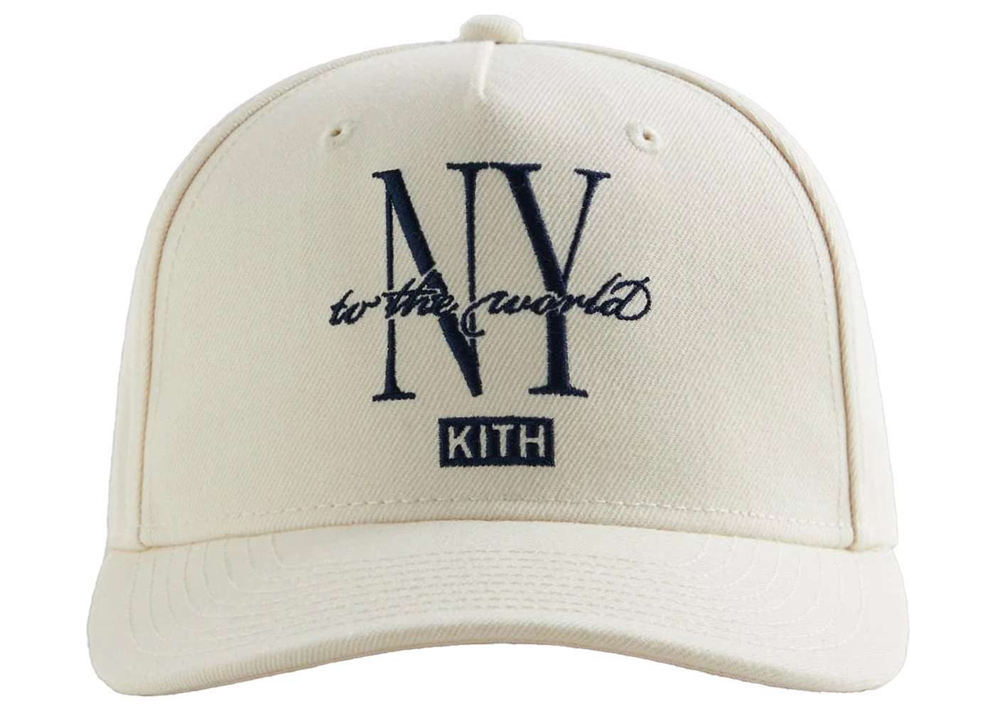 Kith Gwynn Pinch Crown Snapback Hat Sandrift