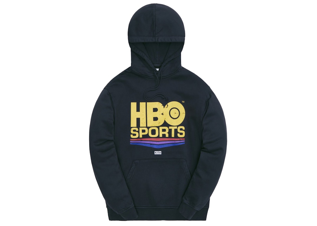 Pre-owned Kith Hbo Sports Vintage Hoodie Black