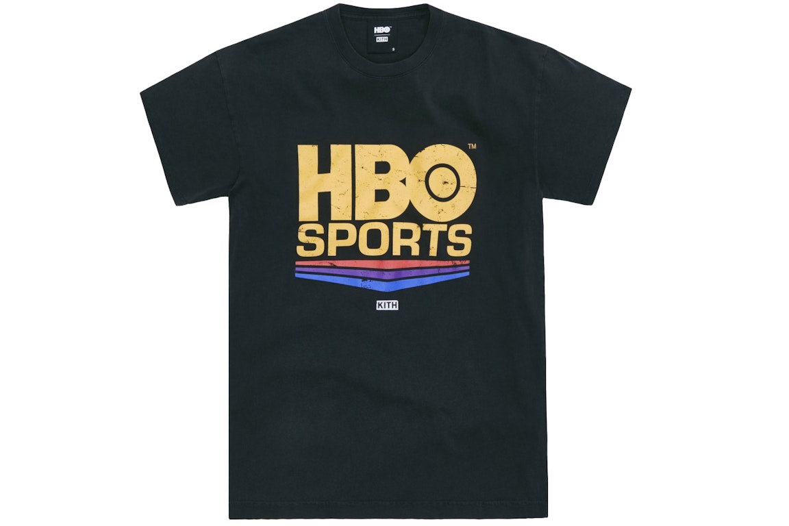 Pre-owned Kith Hbo Sports Vintage Tee Black