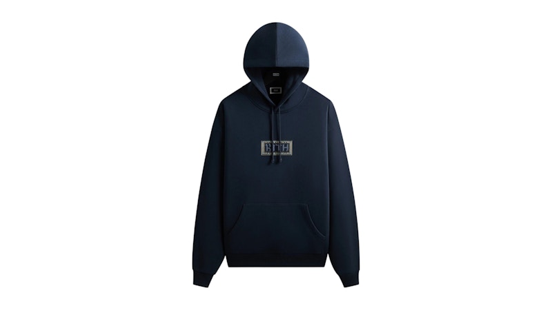Kith Hanukkah Hebrew Nelson Hoodie Nocturnal Men's - FW25 - US