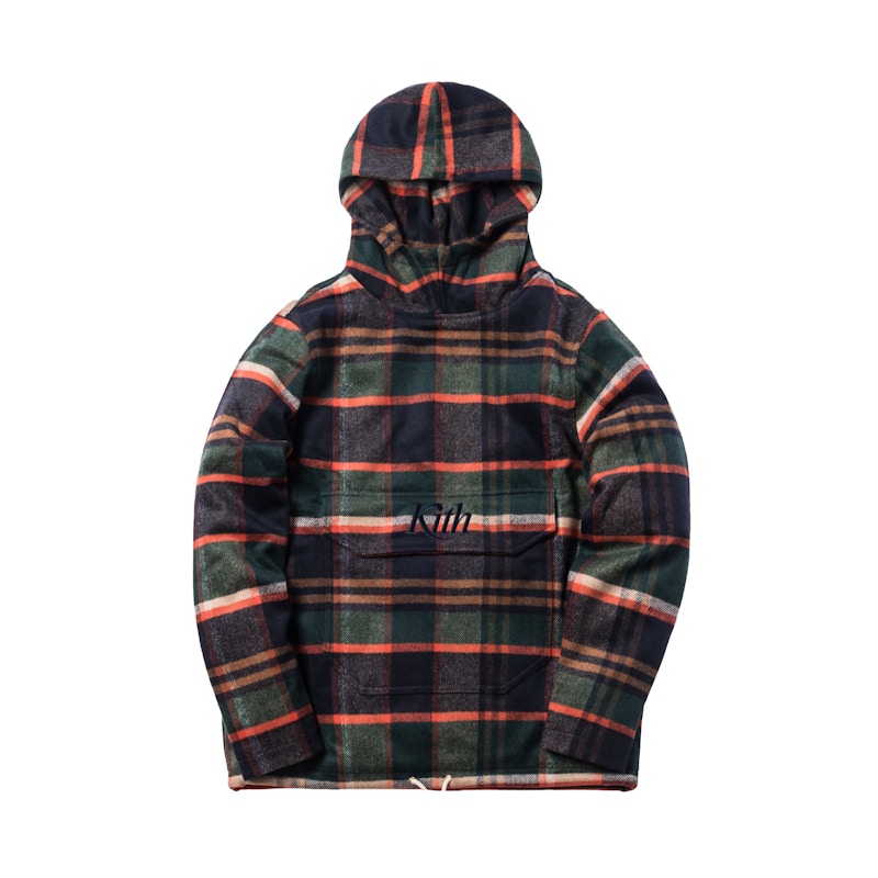 Kith harrison cheap plaid flannel hoodie