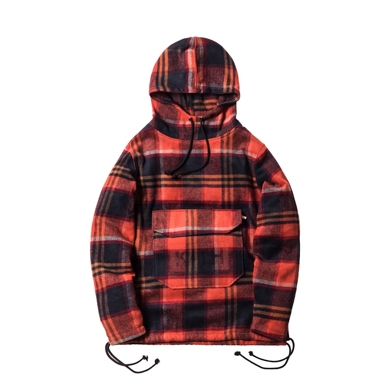 Kith hot sale plaid hoodie