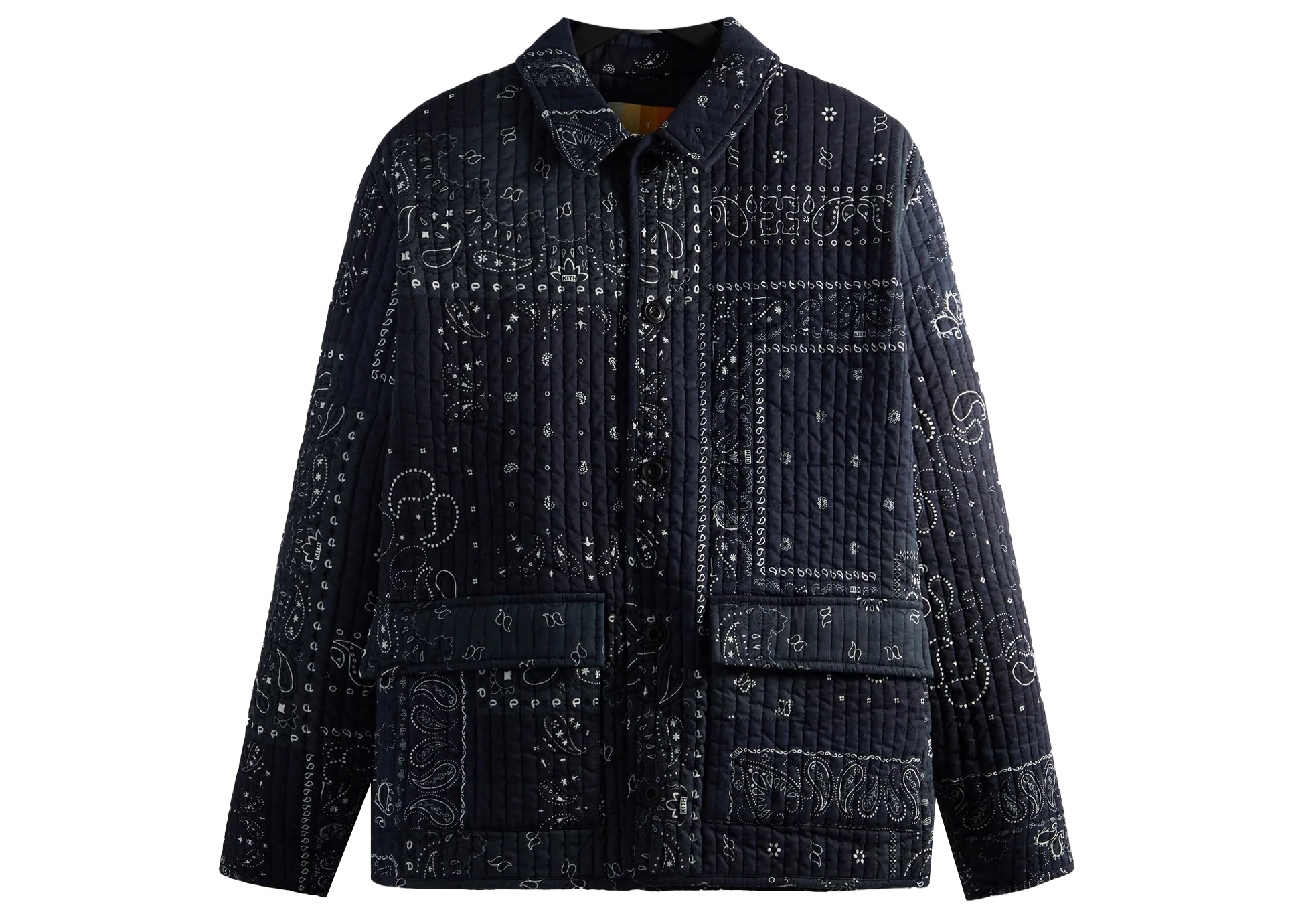 Kith Bradford Quilted Jacket Inferno Men's - FW22 - US