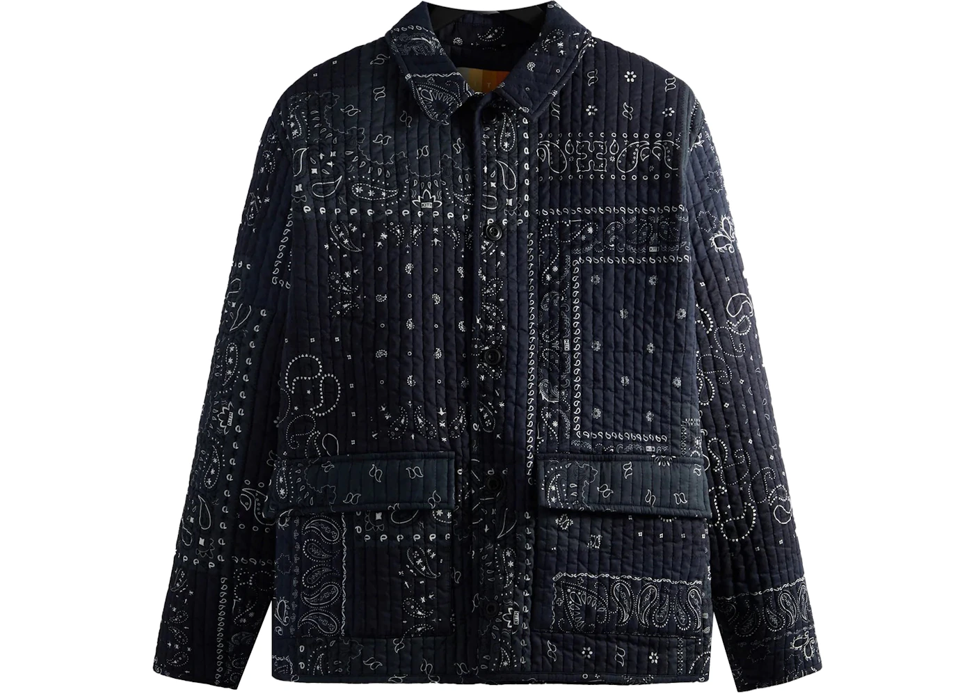 Kith Hayward Quilted Coaches Jacket Nocturnal Men's - FW22 - US