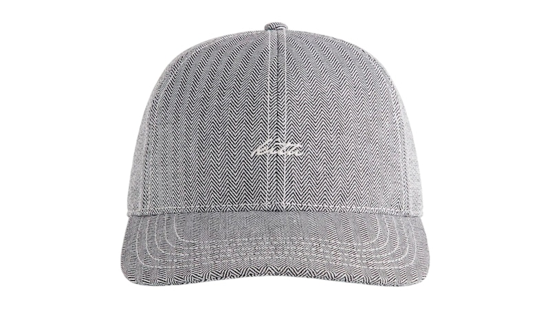 Kith Herringbone Aaron Classic Cap Black Men's - SS26 - GB