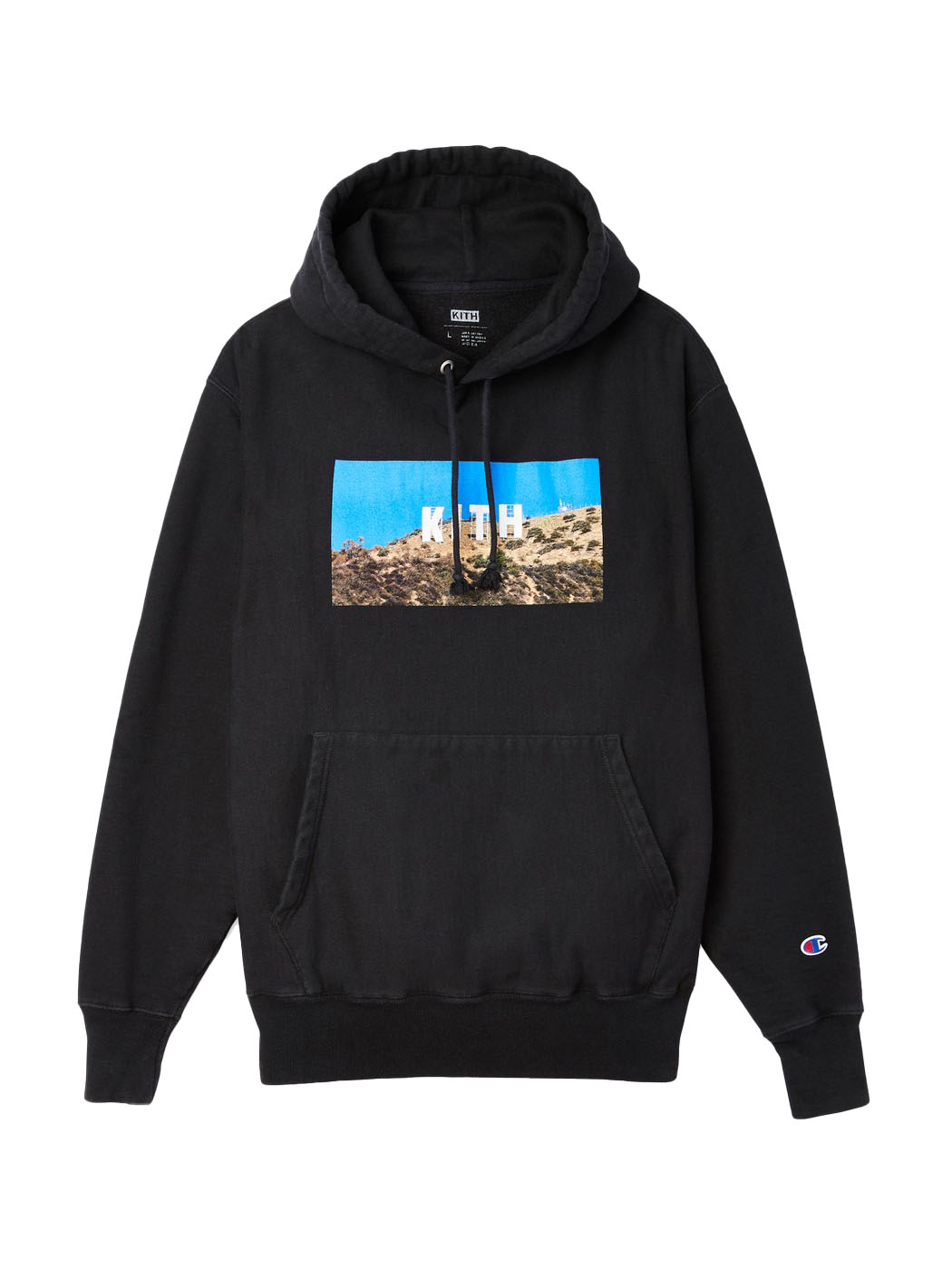 L kith LA opening hoody hollywood sign-