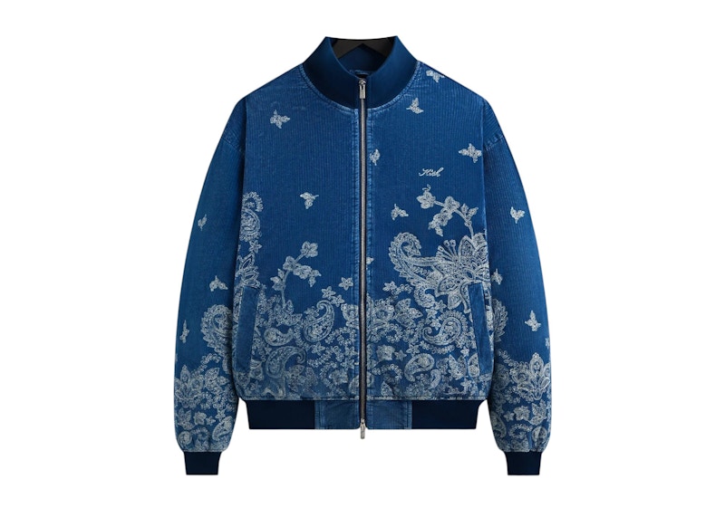 Kith Indigo Cord Avery Jacket Cyanotype Men's - FW25 - US