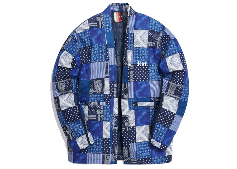 Kith Indigo Patchwork Kimono Navy/Multi メンズ - SS20 - JP