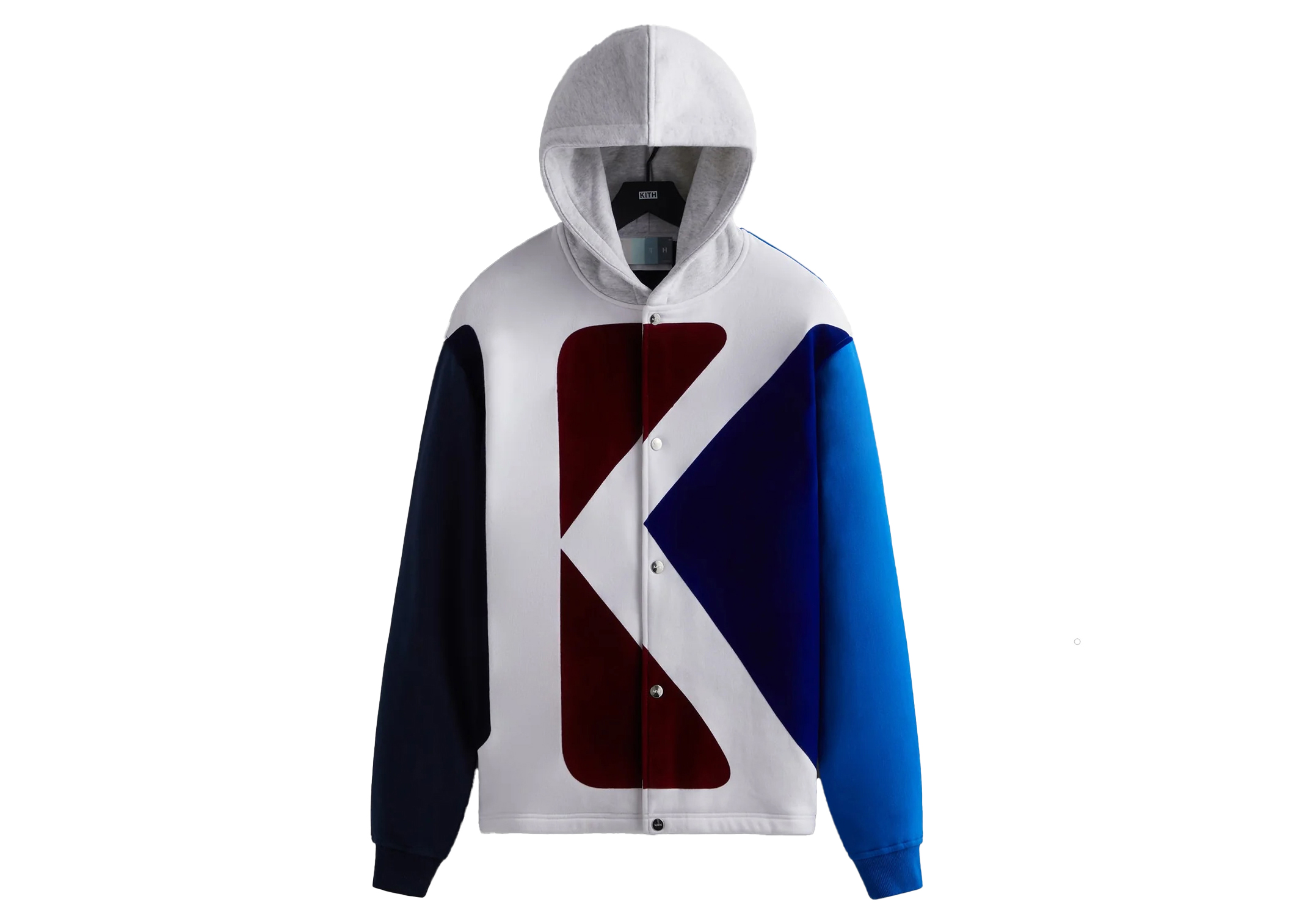 Kith Initial K Hooded Coaches Jacket Nocturnal Men's - SS23 - US