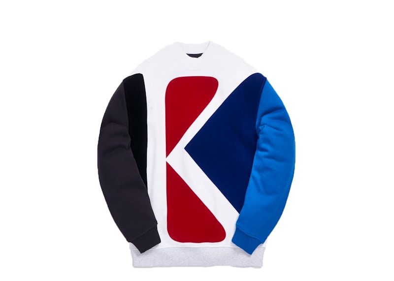 Kith Initial K Mock Neck Crewneck Blue/Multi