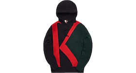 Kith Initial K Mock Sweater Hoodie Dark Green/Multi