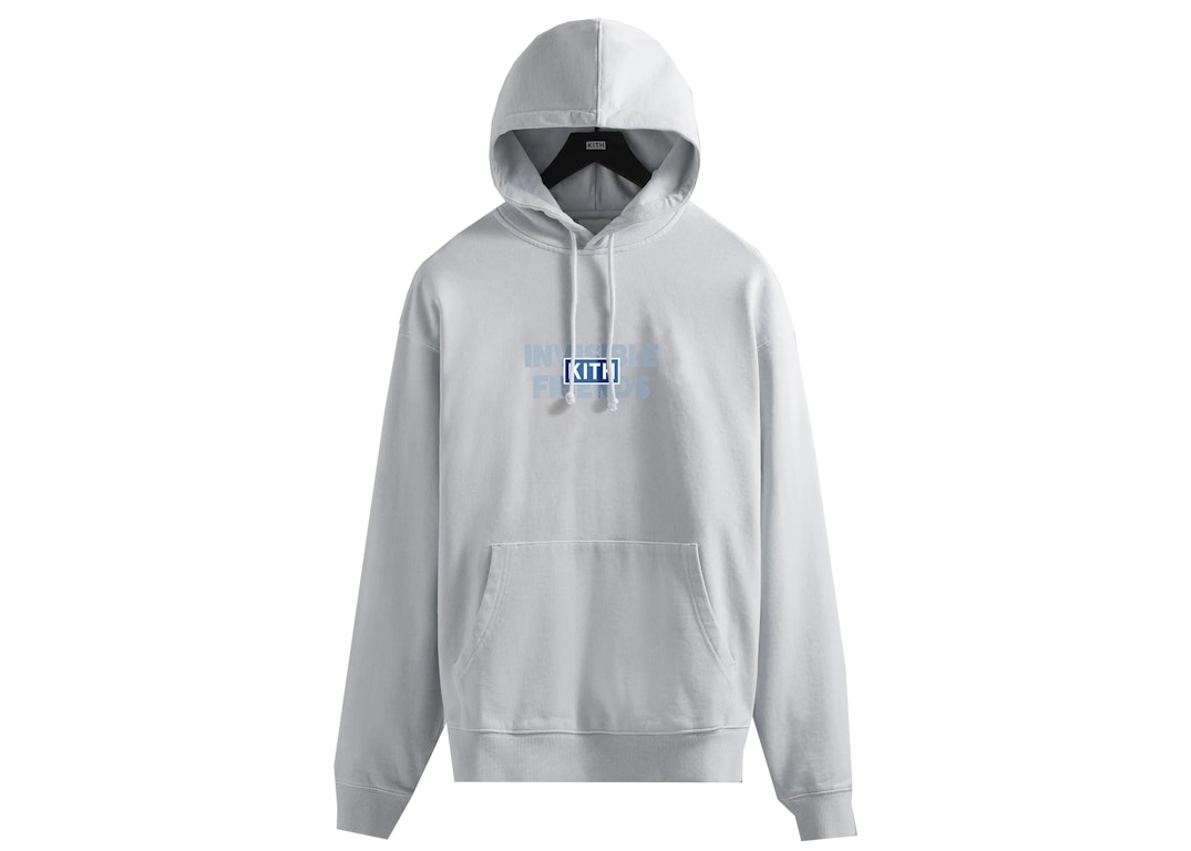 Pre-owned Kith Invisible Friends Hoodie White