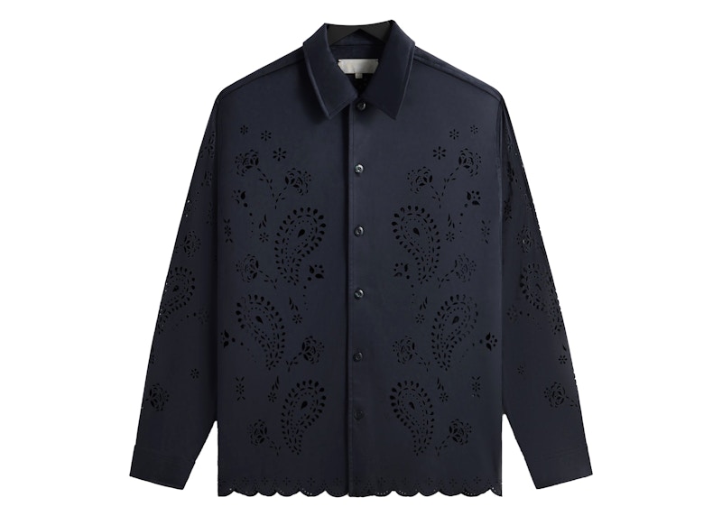 Kith Isaac Microsuede Long Sleeve Buttondown Define 男装 SS24 CN