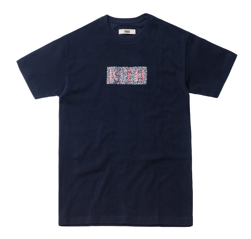 Kith Ishiahara Test Classic Logo Tee Blauw