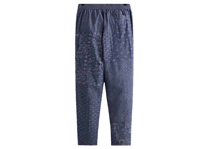 Kith Japanese Patchwork Jacquard Stryker Pant Light Indigo Men's