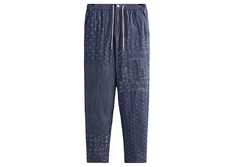 Kith Japanese Patchwork Jacquard Stryker Pant Light Indigo Men's