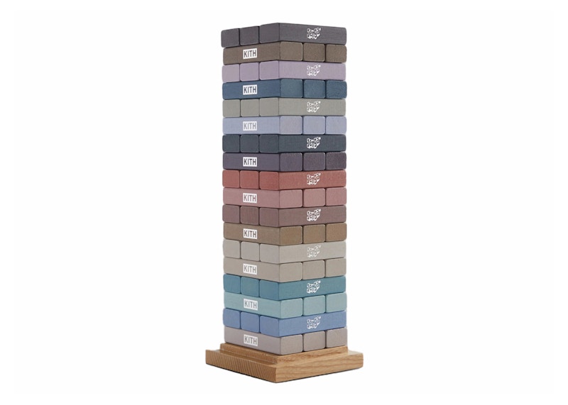 Kith Jenga Game Multicolor