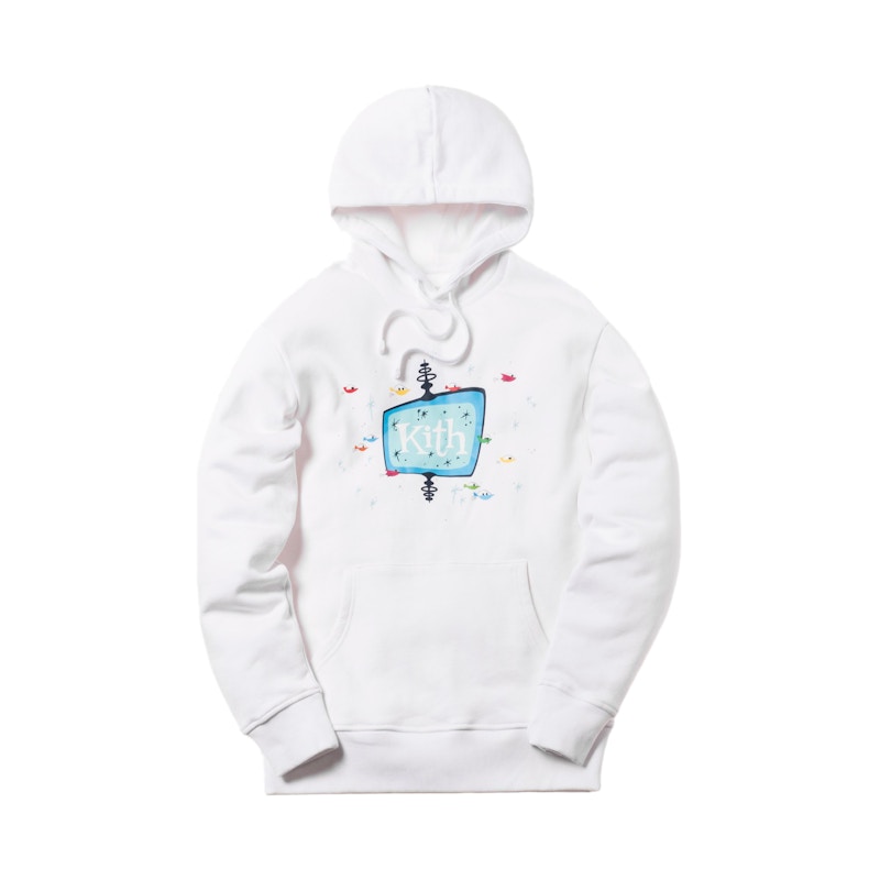 Kith Jetsons Drive In Hoodie White - FW18 Men's - GB