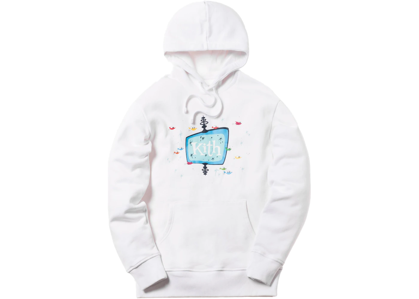 Kith Jetsons Drive In Hoodie White Men's - FW18 - US