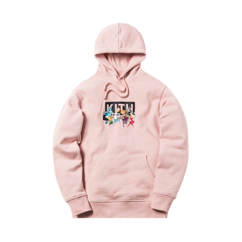 Kith Jetsons Family Hoodie Pink Men's - FW18 - US