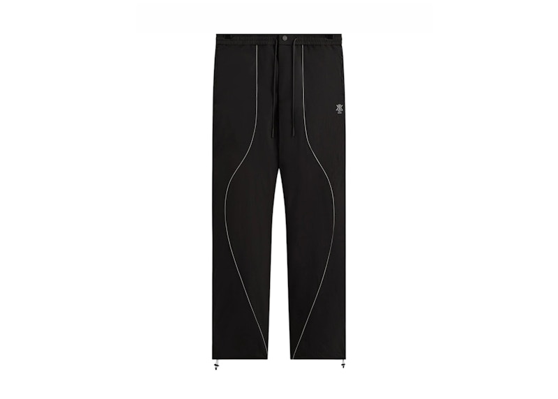 Pre-owned Kith Men's Ktech Seamed Nylon Bolt Pant In Black