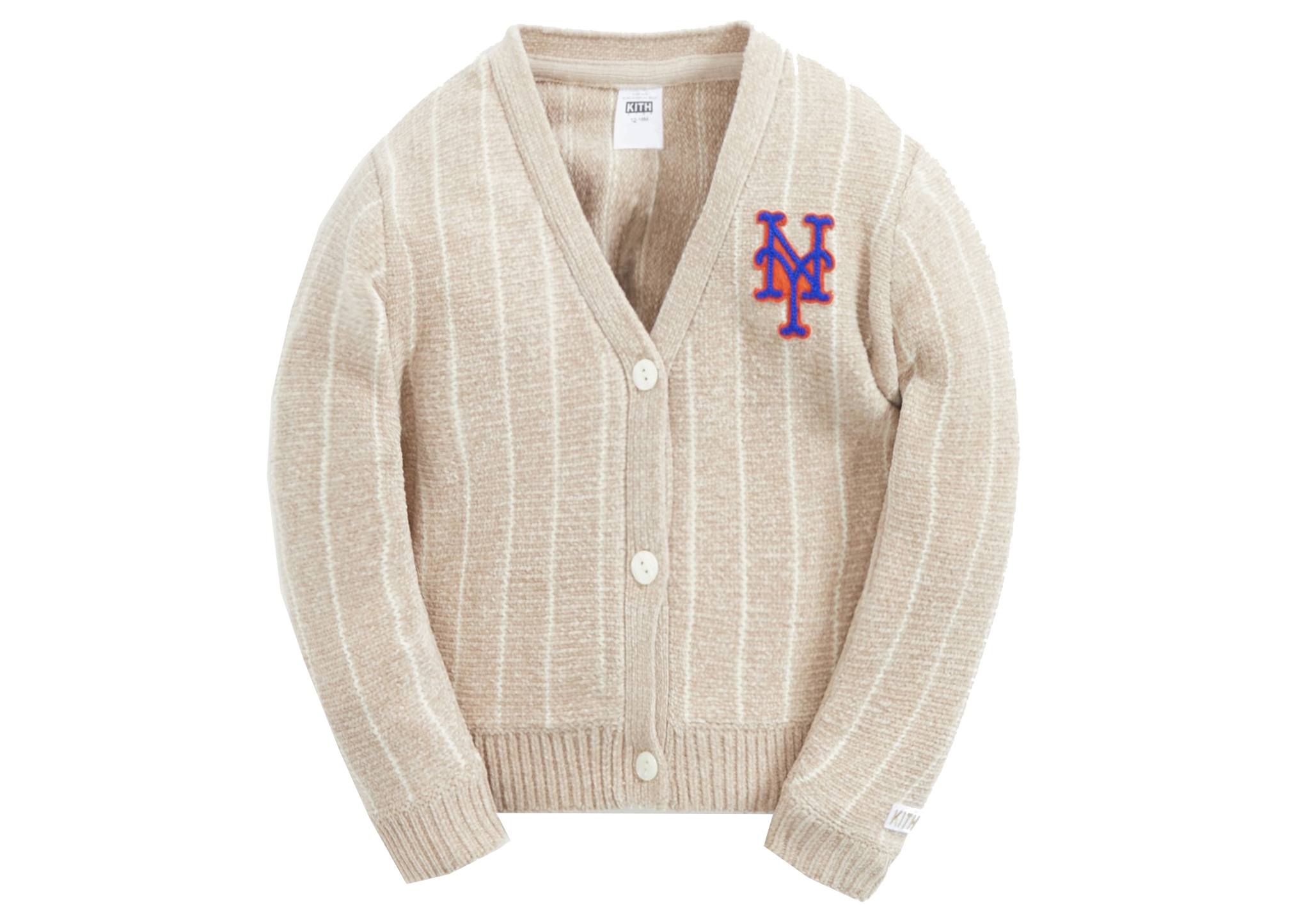 Kith Kids Baby & MLB for New York Mets Cardigan Oatmeal キッズ ...