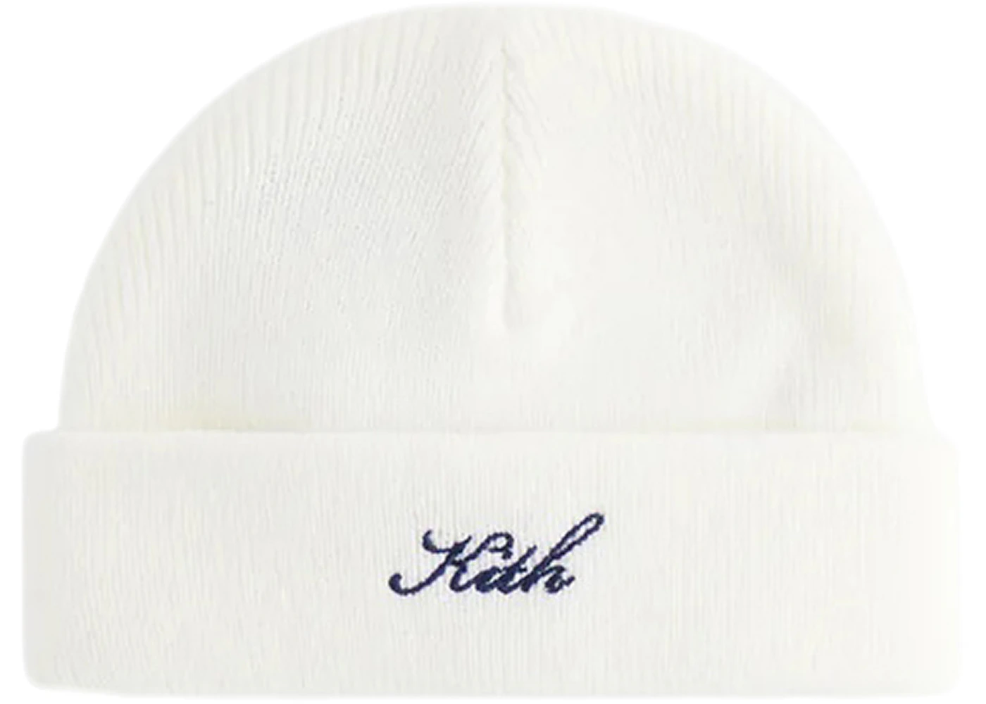 Kith Kids Baby Script Beanie Sandrift - FW22 - KR