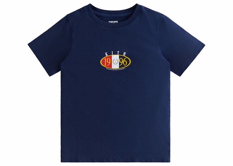 Kith Kids Insignia Vintage Tee Peacoat Men s FW23 US