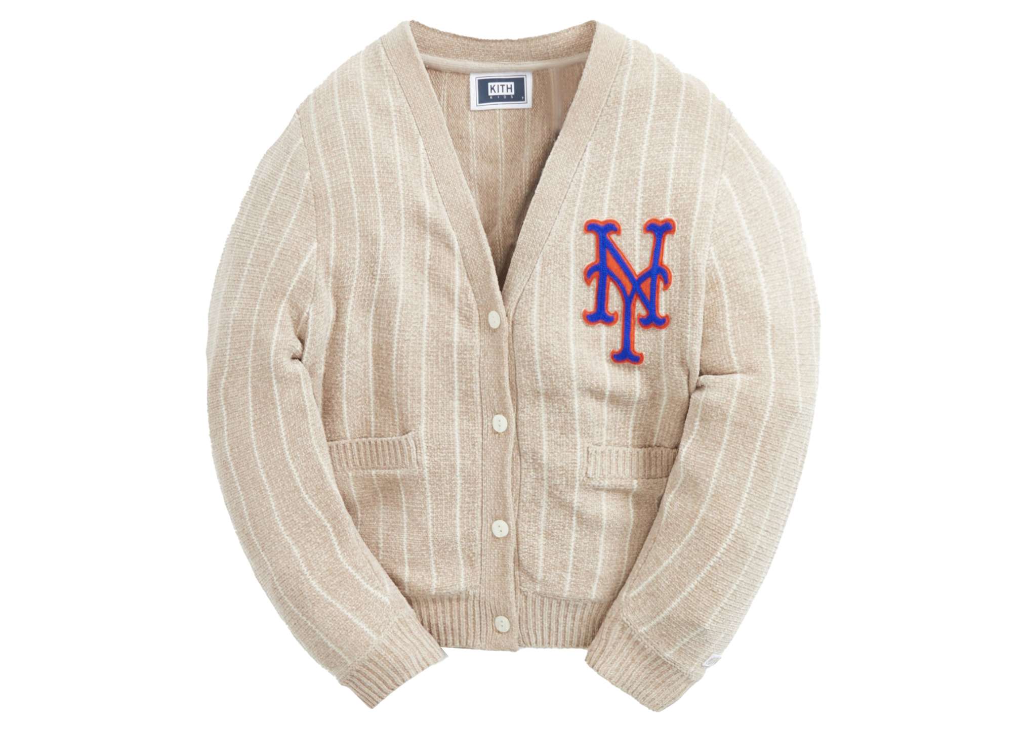 Kith Kids & MLB for New York Yankees Cardigan Oatmeal キッズ ...