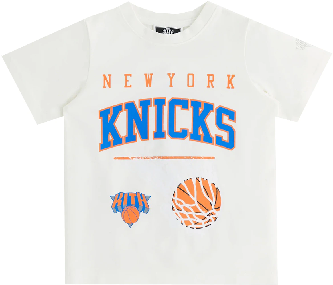 New York Knicks Basketball Short Sleeve Shirt NBA Boy S New Black V Neck T