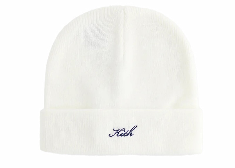Kith Kids Script Beanie Sandrift