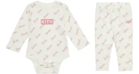 Kith Kids for Barbie Baby Onesie Pant Set Tofu/Multi