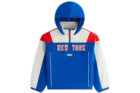 Kith Kids x New York Rangers Quarter Zip Anorak Cyclone