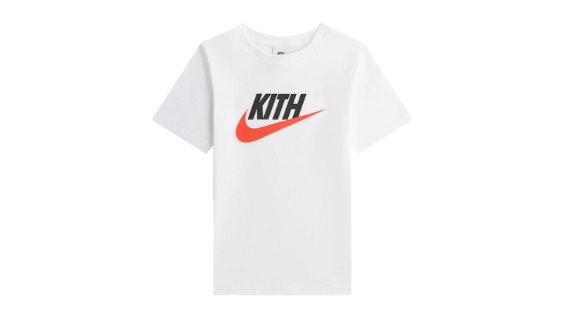 Kith Kids x Nike Logo Tee White Men's - SS26 - US