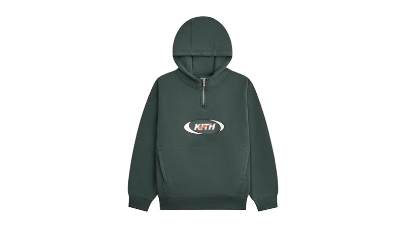 Kith Kids x Nike Quarter Zip Hoodie Black Spruce メンズ - SS26 - JP
