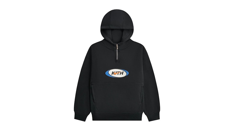 Kith Kids x Nike Quarter Zip Hoodie Black Men's - SS26 - US