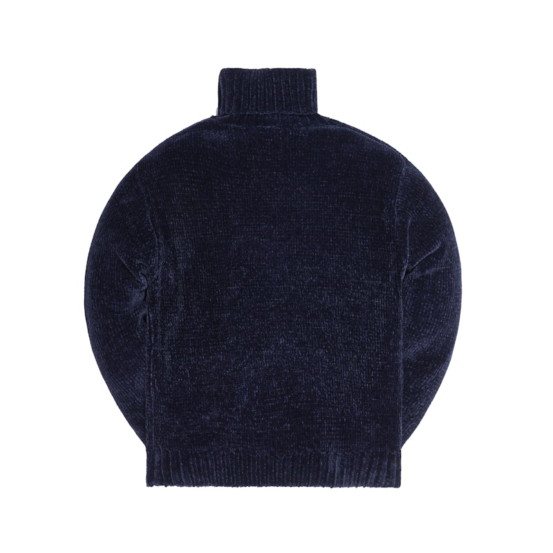 Kith Kimmel Chenille Turtleneck Navy Men's - FW20 - US