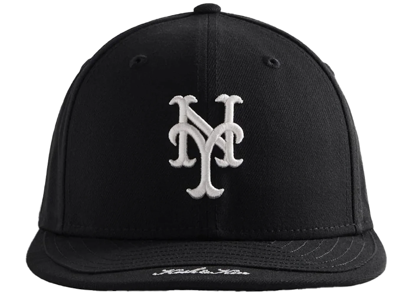 Kith Kin Brim Low Pro Fitted Cap Black - SS23 - US