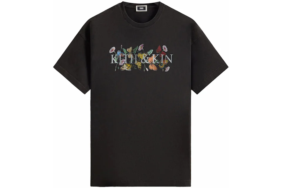 Kith & Kin Butterfly Vintage Tee Black - FW23 남성 - KR